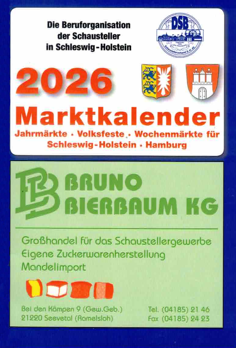 Marktkalender 2026 Marktkalender 2026